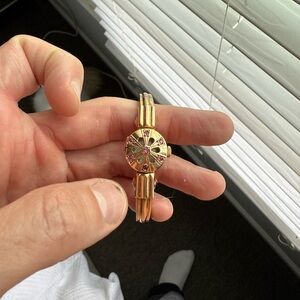 Antique Russian Gold Bracelet With Ruby